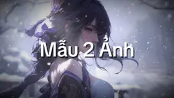 Mẫu 2 Ảnh Ngang