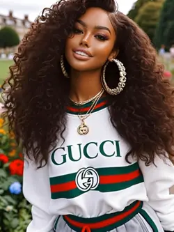 CURLY HAIR EFFECT