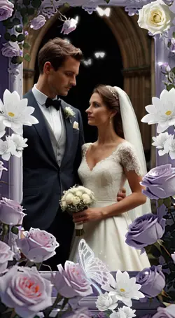 Our weddingday Frame