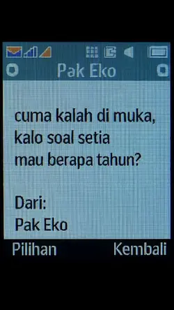 cuma kalah di