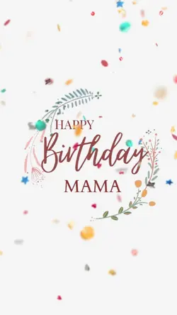 ultah mama