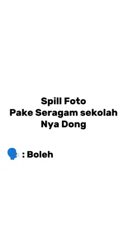 Foto pake seragam 