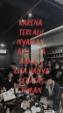 hanya teman 