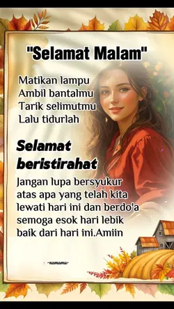 Selamat malam 