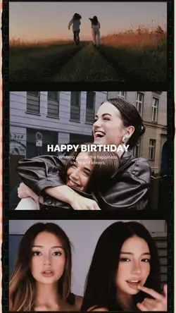 Birthday scroll