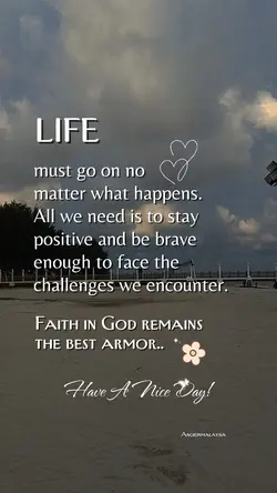 life must go on
