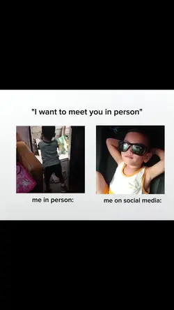 me in person