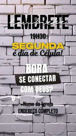 CONVITE CÉLULA!