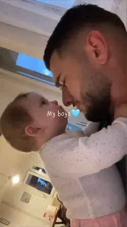 Dad and son