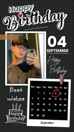 4 SEPTEMBER HBD 2025