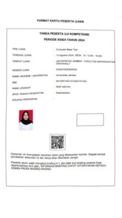 kelulusan ukom 