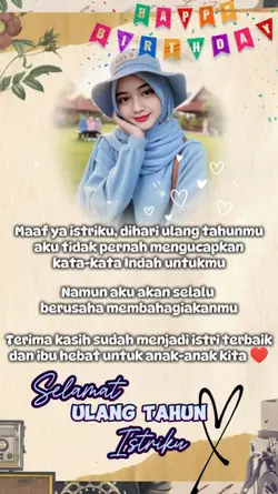Ultah istriku