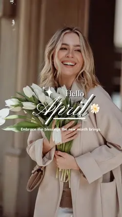 Hello April 🌸🤍