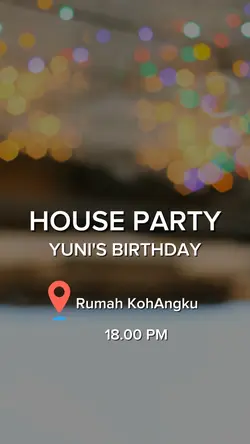 invitation birthday