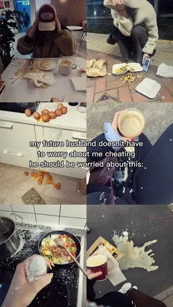clumsy girl