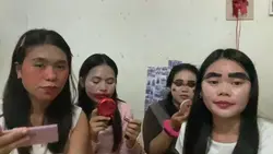 trend makeup tebal