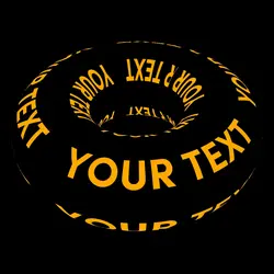 DONUT TEXT