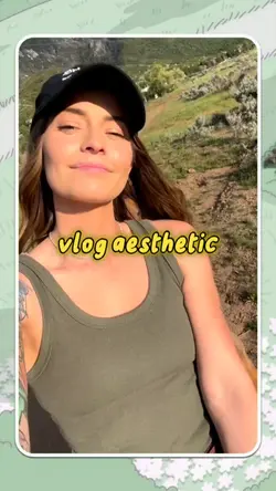 vlog aesthetic