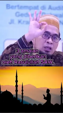 3 amalan utama