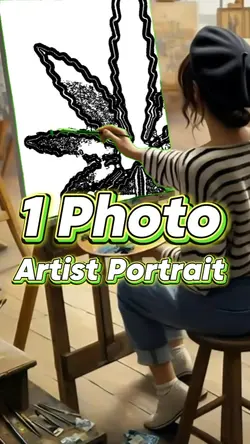 Leaf painting