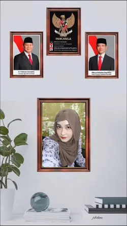 bingkai foto prabowo
