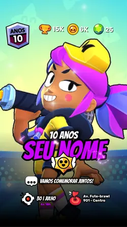 Convite Mandy