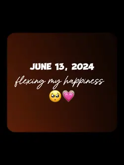 flexing my happiness