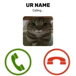 "calling" meme