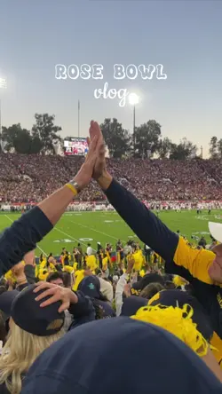 Rose Bowl Vlog