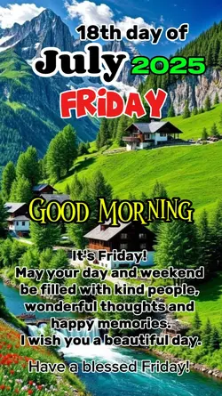 18th July, Friday 