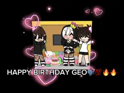 HAPPY BDAY GEO‼️🎀