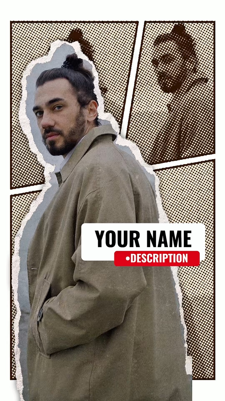 capcut template cover