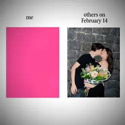 Them on valentines 