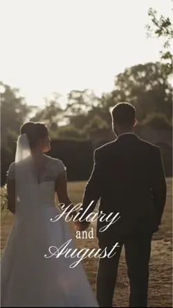 cinematic wedding