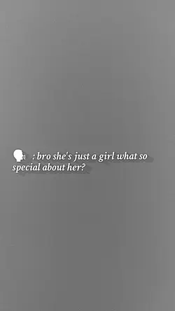 Special about her 