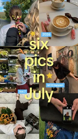 six pics in july