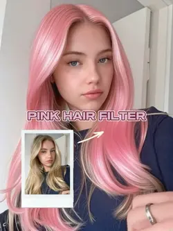 PINK HAIR FILTER