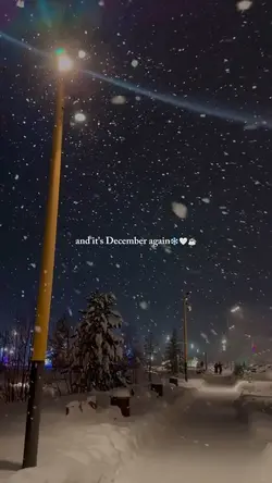 it's December.