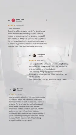 Reviews class clips