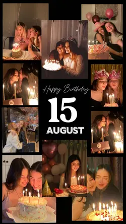 Birthday 15 August 