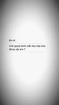 Trend chữ Good