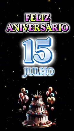 Aniversário🏆15Julho