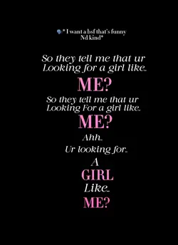 A girl like mee..