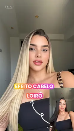 EFEITO NO CABELO IA