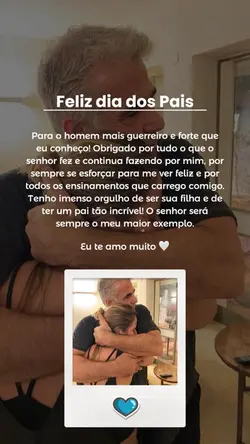 Feliz dia dos pais