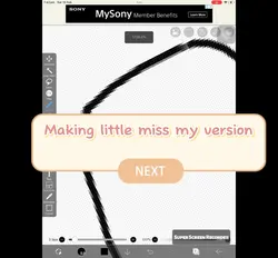 I made a little miss