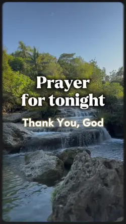 Prayer for tonight