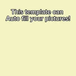 Auto fill template