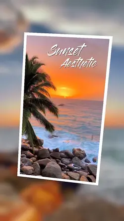 sunset aesthetic