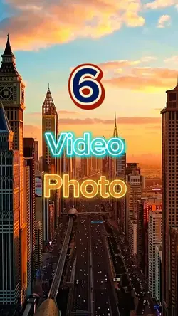 6 video photo